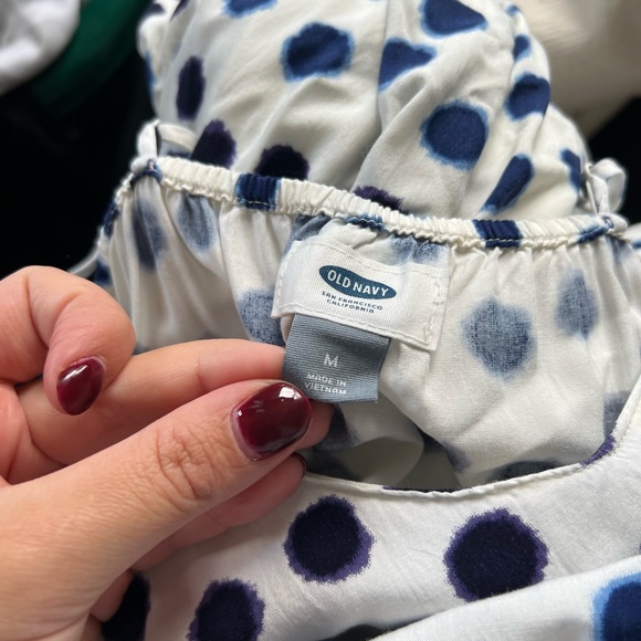 Polka Dot Maxi Sundress - Picture 2 of 2